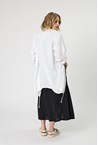 COMO DUSTER JACKET - white