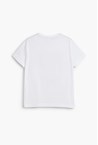 HEART TSHIRT TOP - white