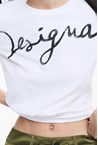 T SHIRT TOP - white