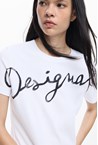 T SHIRT TOP - white
