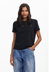 SPARKLING TEE - black