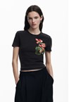 T SHIRT - black