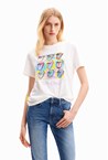 ROLLINGS TEE - white