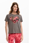 TIGER HEART TOP - choc