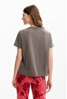 TIGER HEART TOP - choc