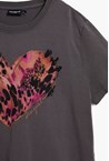 TIGER HEART TOP - choc