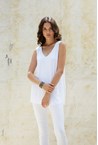 HUDSON TANK - white