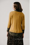 BANFF CASMERE SWEATER - mustard