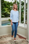 HAWAII TOP - chambray