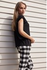 BOSTON ZIP TOP - black