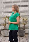 BOSTON ZIP TOP - jade
