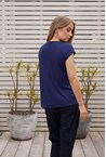 BOSTON ZIP TOP - navy