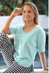 MAUI TOP - aqua