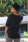 MAUI TOP - navy