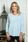 ARCTIC CASHMERE SWEATER - crystal