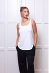 ALPHA TANK - white