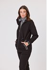 SIDE LINE JACKET - black