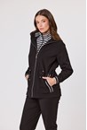 SIDE LINE JACKET - black