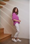 CONTOUR BLOUSE - orchid