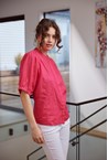 ELATION LINEN SHIRT - rose
