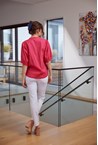 ELATION LINEN SHIRT - rose