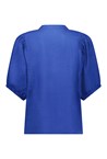 ELATION LINEN SHIRT - sapphire