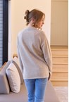MELODY POLO KNIT - taupe