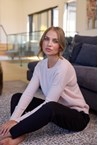 NORDIC CASHMERE KNIT - rosewater