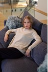 NORDIC CASHMERE KNIT - wheaten
