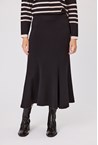 MILANO FLARE SKIRT - black