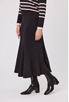 MILANO FLARE SKIRT - black