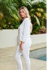 SUMMER COTTON CARDI - white