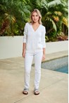 SUMMER COTTON CARDI - white