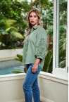 PORTO BLOUSE - sage