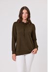 WILLA TOP - khaki
