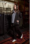 SIDELINE PINTUCK PANT - black