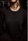 AVA CASHMERE CARDI - black