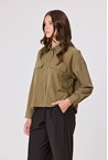 DELTA POCKET SHIRT - khaki