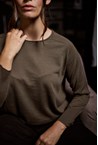 HOLLIE MERINO KNIT - khaki
