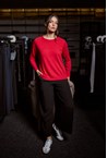 HOLLIE MERINO KNIT - red