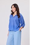 SIREN BLOUSE - lapis