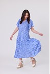 BATIK DRESS - sapphire