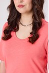 WAIKIKI TOP - coral