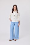 SUMMER CARDI - pearl