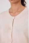 DARBY BTN CARDI - vanilla