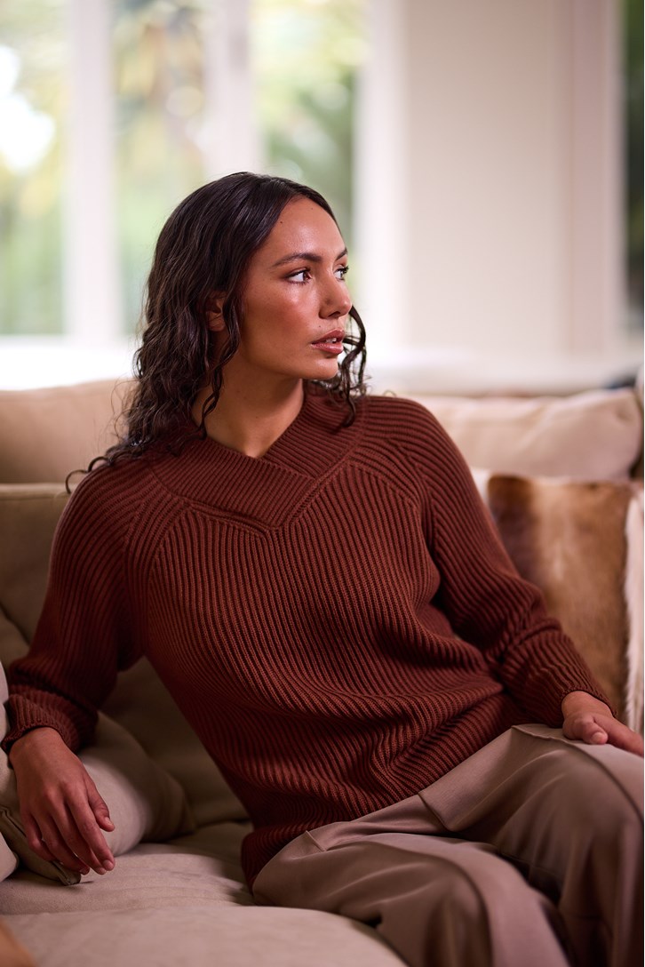 CROSSOVER COTTON KNIT