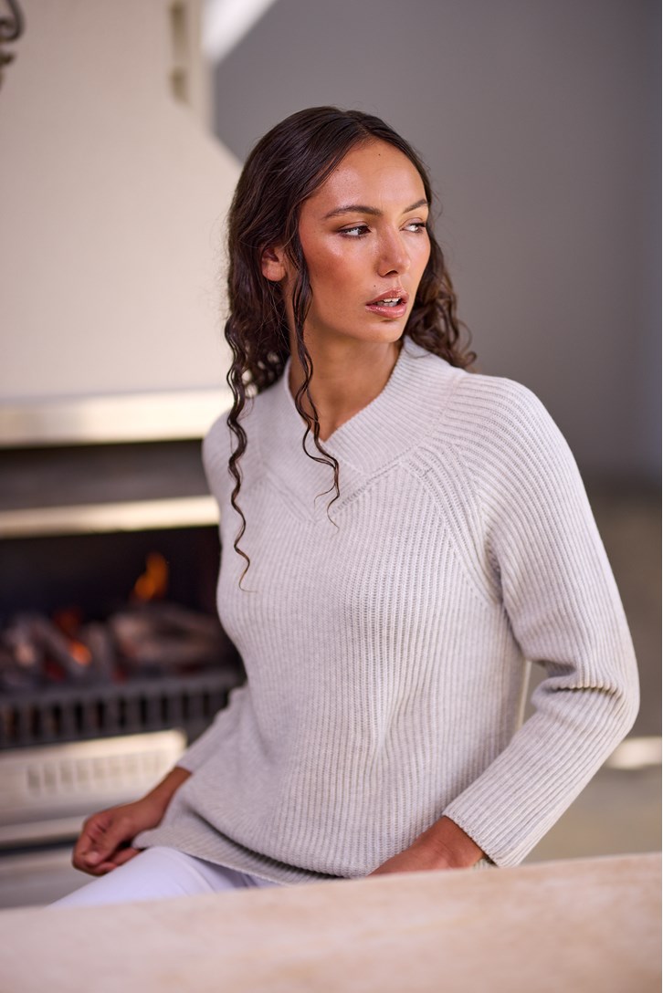 CROSSOVER COTTON KNIT