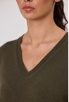 VIENNA CASHMERE KNIT - khaki