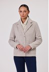 SNAPPY JACKET - heather