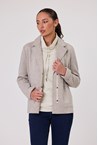 SNAPPY JACKET - heather